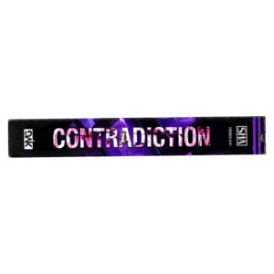 Contradiction VHS Spine Sticker