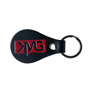 KMG Leather Keychain